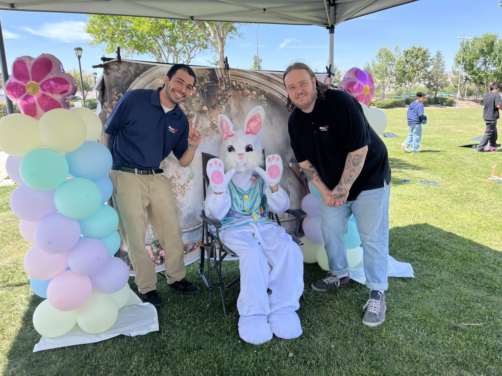 Kevin and Jesse at the KINCARE company picnic in 2026
