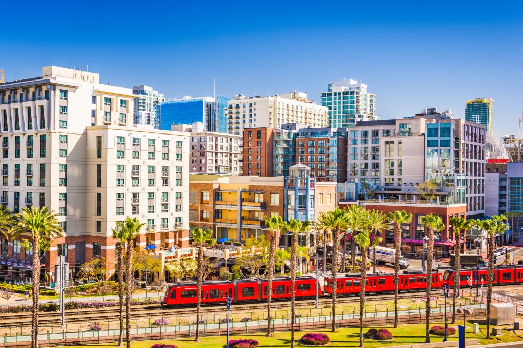 San Diego, California cityscape