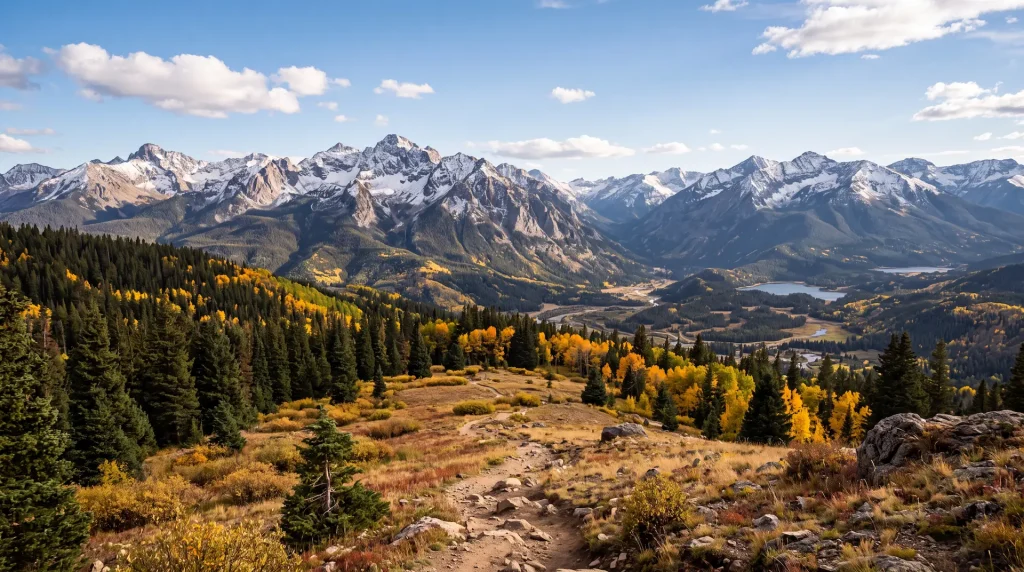 Campion, Colorado Scenic view of Rocky Mountains